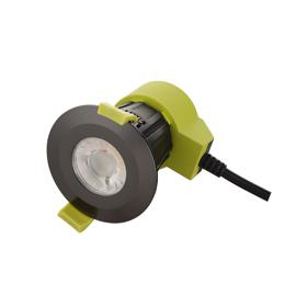 DL200030  Bazi 10W Dimmable LED Downlight 760lm 38° 2700K IP65
